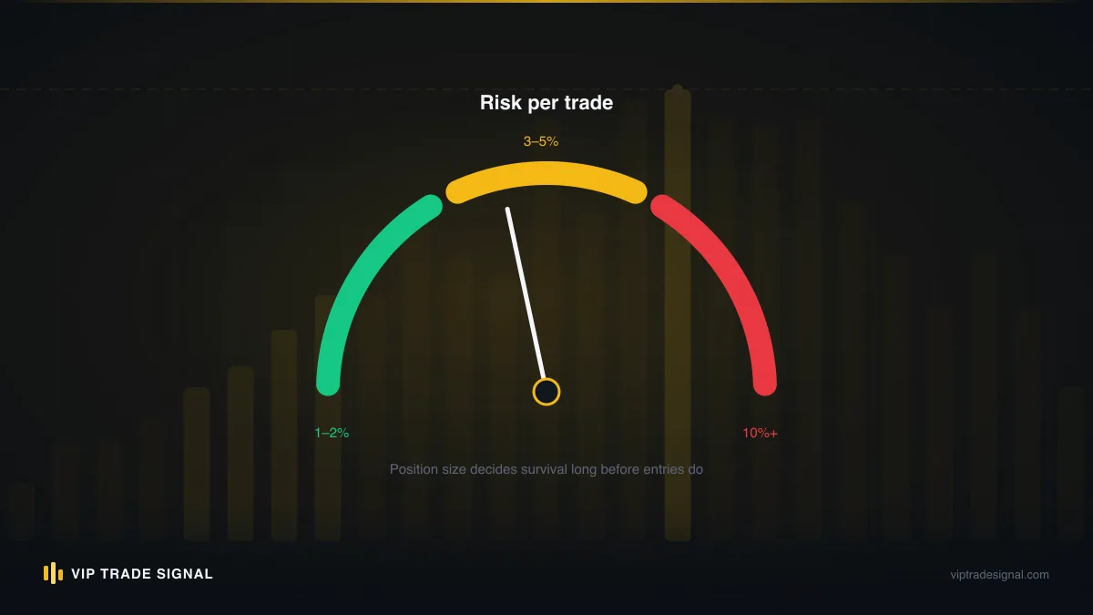 Leverage as a margin dial, not a risk dial