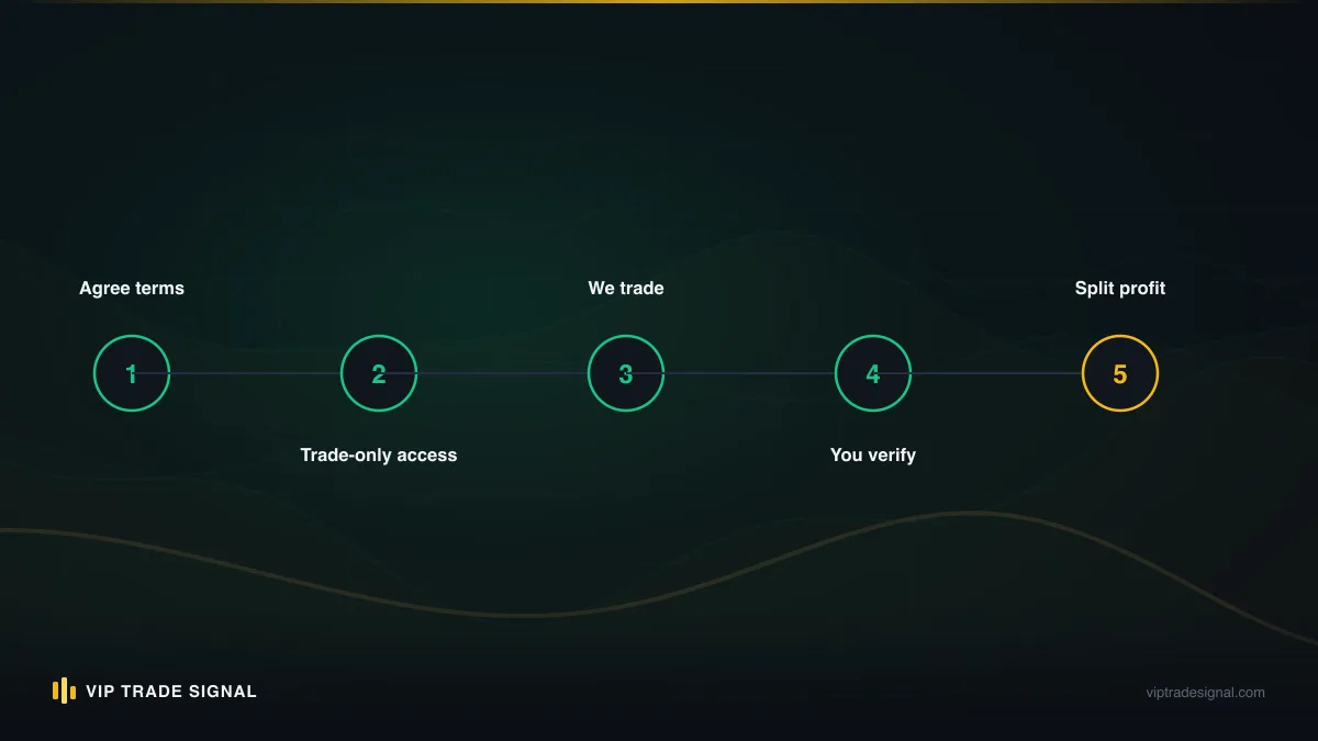 Sequence of steps for rotating MT4 passwords from the terminal options dialog