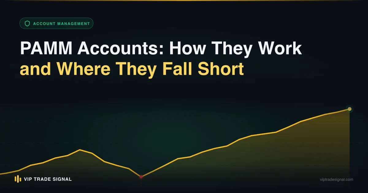 Diagram of three investors pooling funds into a single PAMM master account