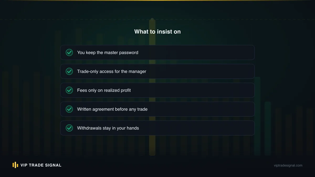 A printable due-diligence checklist with tick boxes grouped by theme, ready to use during a manager vetting call