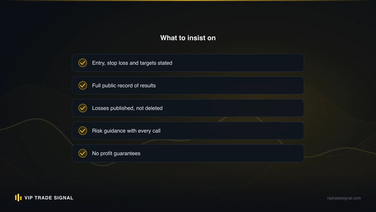 Checklist of protective habits for evaluating any Telegram trading channel