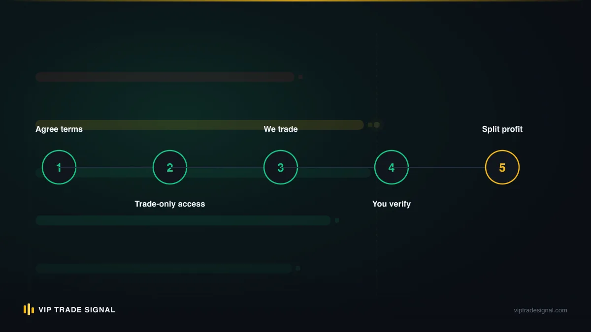 Step-by-step audit workflow from verification check to final trade-list review