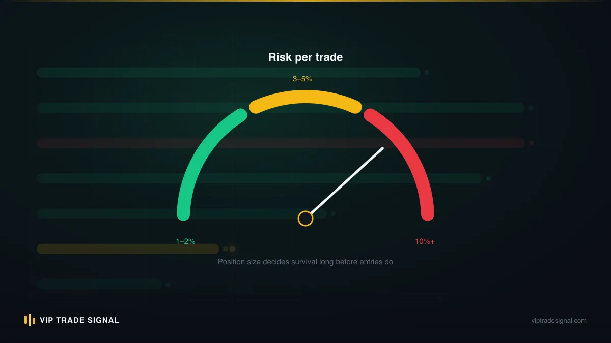 Risk concentration gauge: one instrument means the edge and the exposure sit in the same place