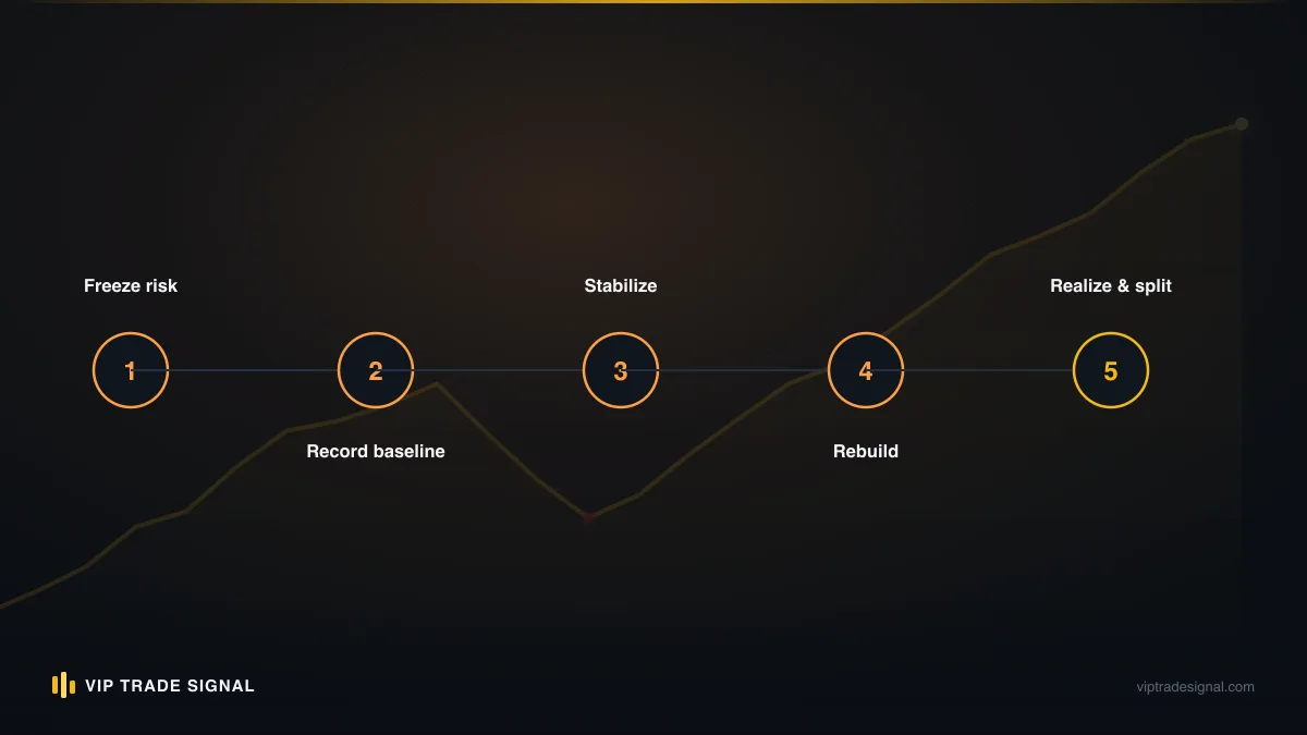 Worked ATR-based sizing calculation from account size to final lot size
